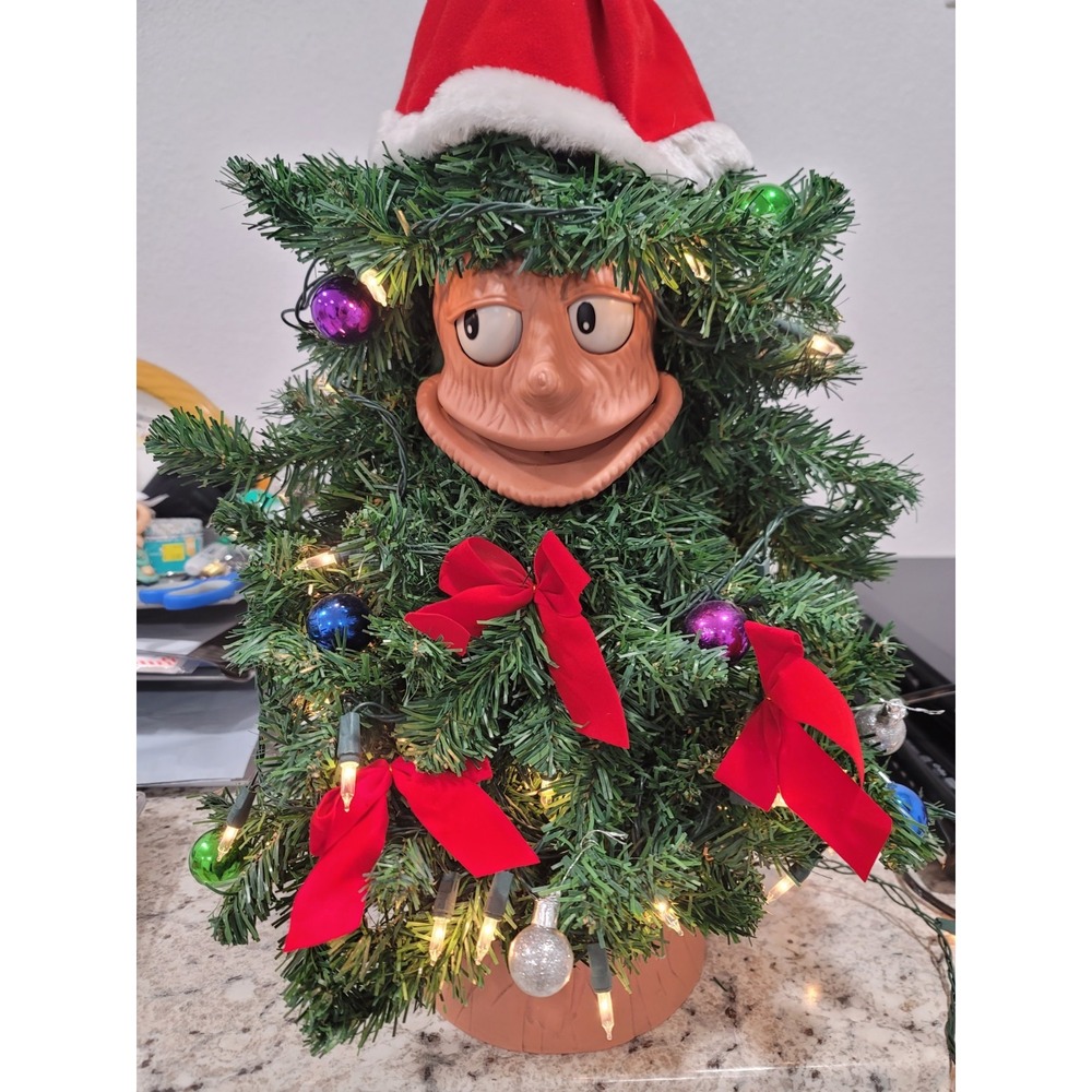 Singing Christmas Tree1997 Telco Creations Sings And Lights Up 25" Tall